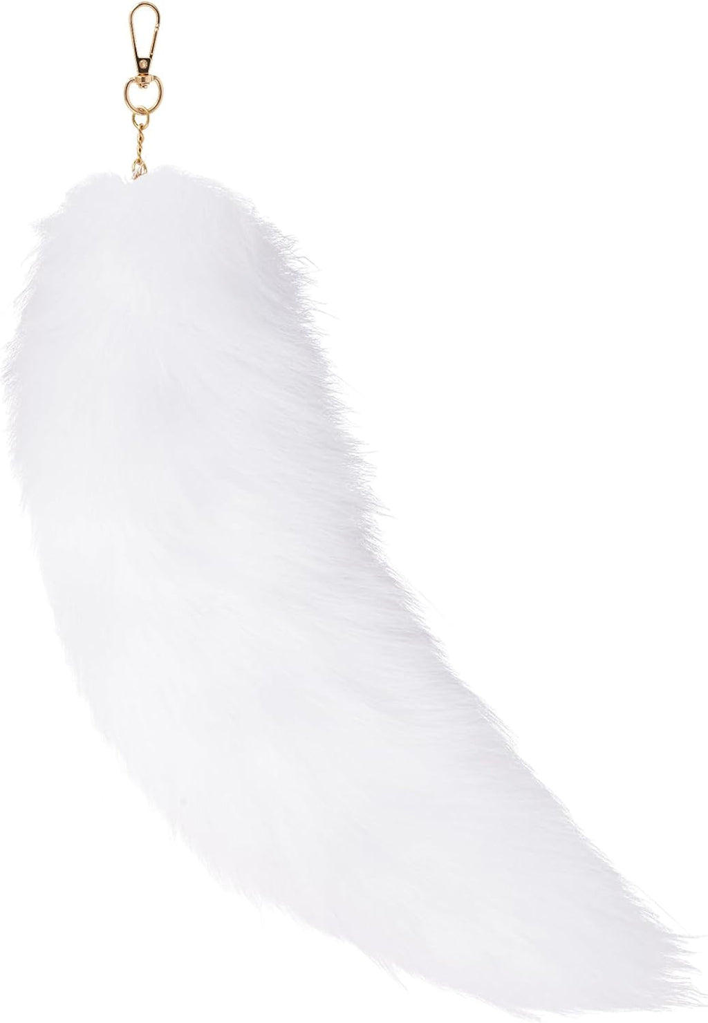 Fluffy Real Fox Fur Tail Keychain Tassel Bag Cosplay Toy Handbag Accessory Hook Pendant