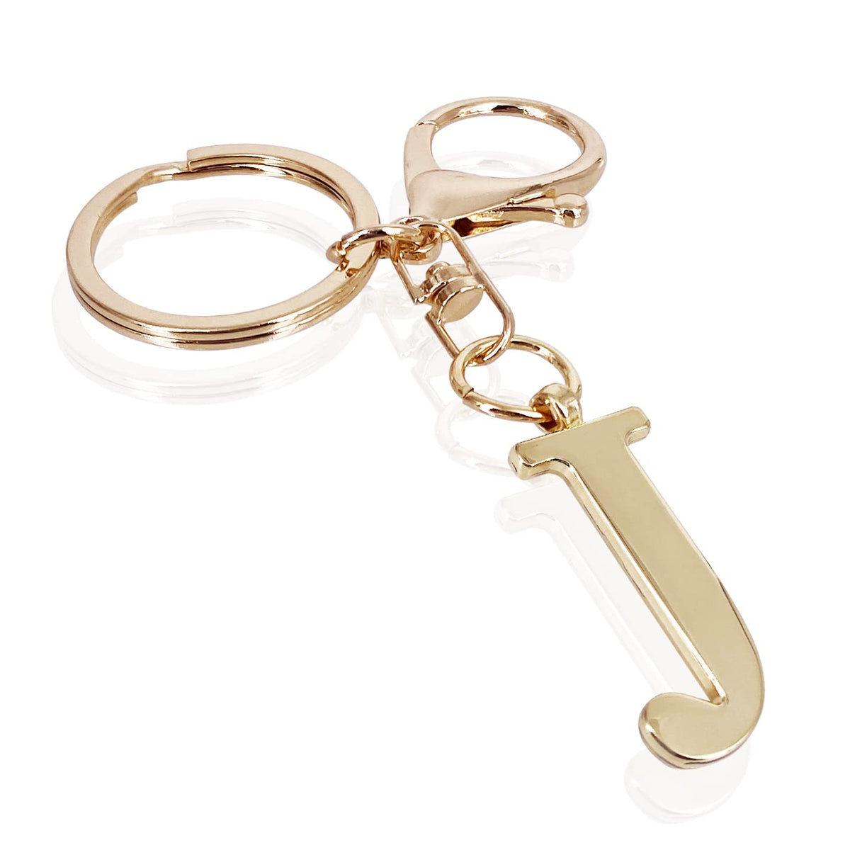 LAXPICOL Initial Letter A-Z Keychain For Women,Bag Purse Backpack Charm
