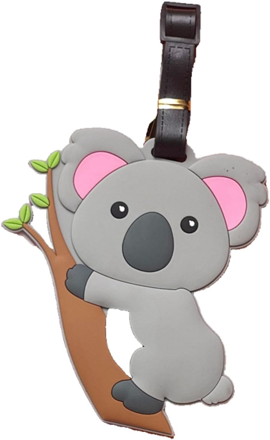 Tapp C. Travel Luggage Name Tag - Happy Face Flower