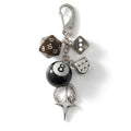 Y2K Aesthetic Dice Keychain for Women & Men, Trendy Bag Charm Gift