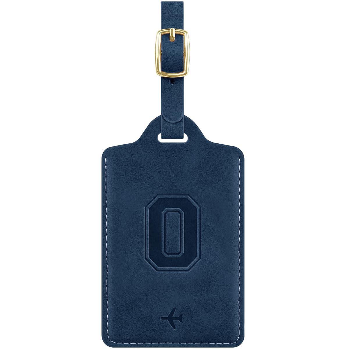 Luggage Tags for Suitcase Personalized Initial Leather Bag Tags
