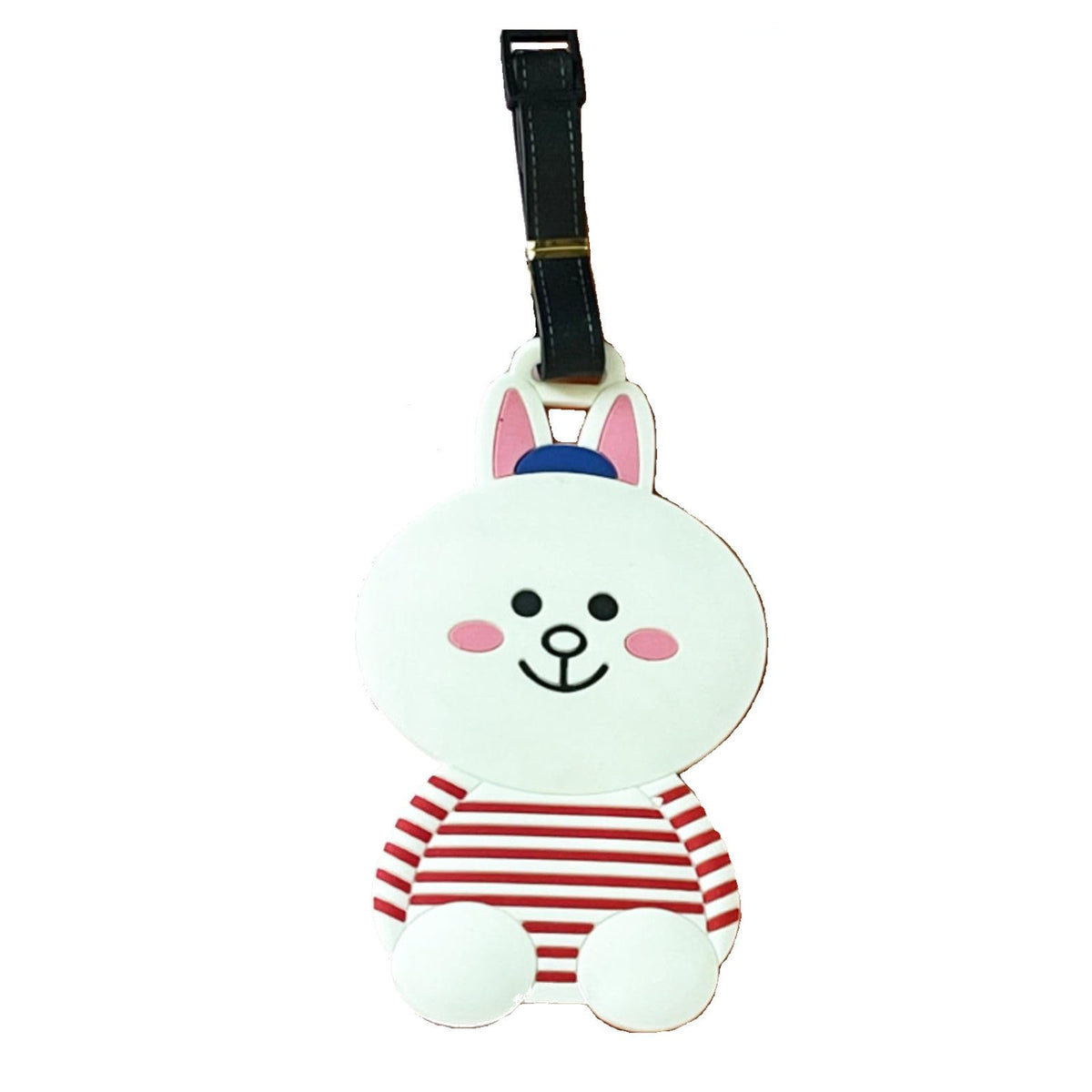 Tapp C. Travel Luggage Name Tag - Happy Face Flower