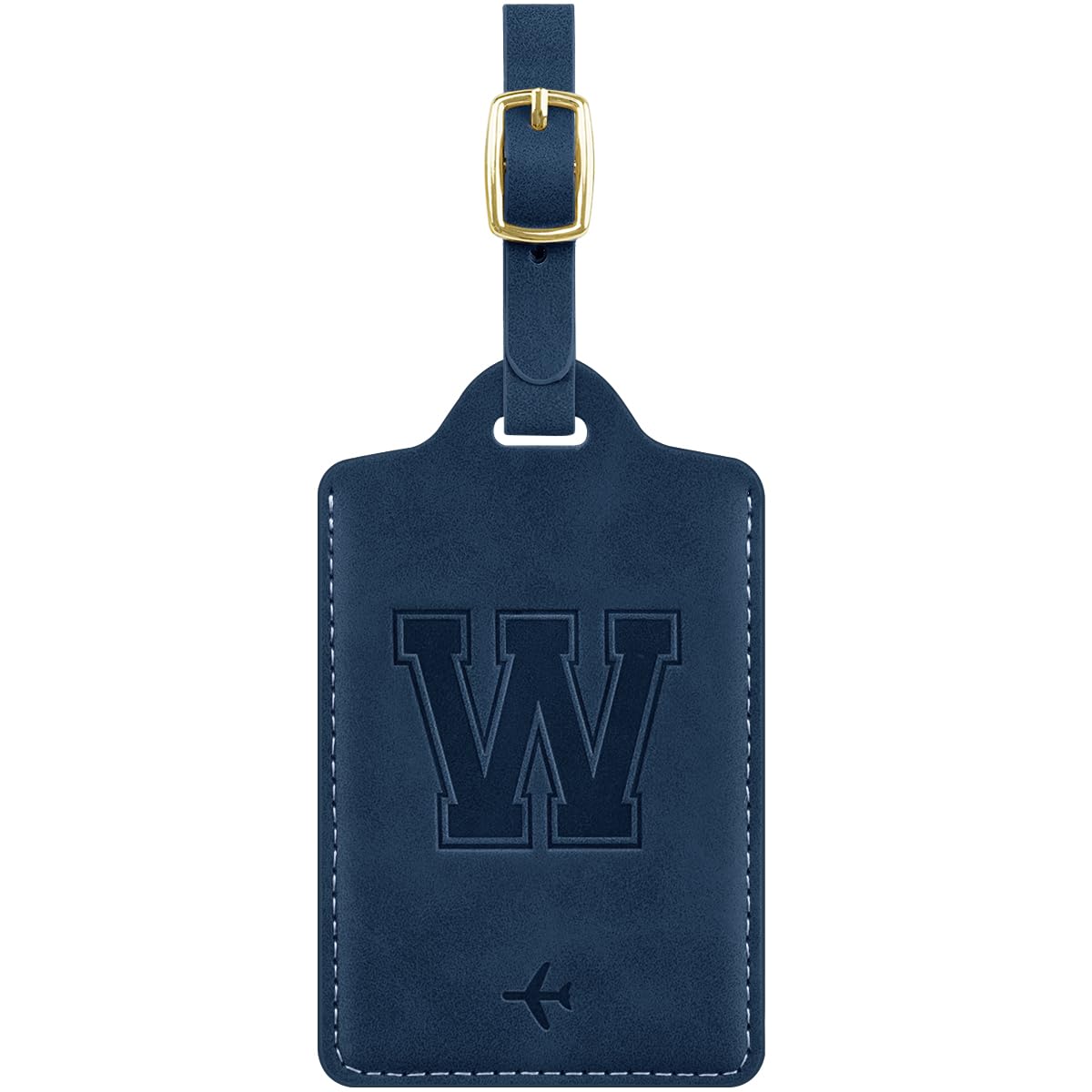 Luggage Tags for Suitcase Personalized Initial Leather Bag Tags