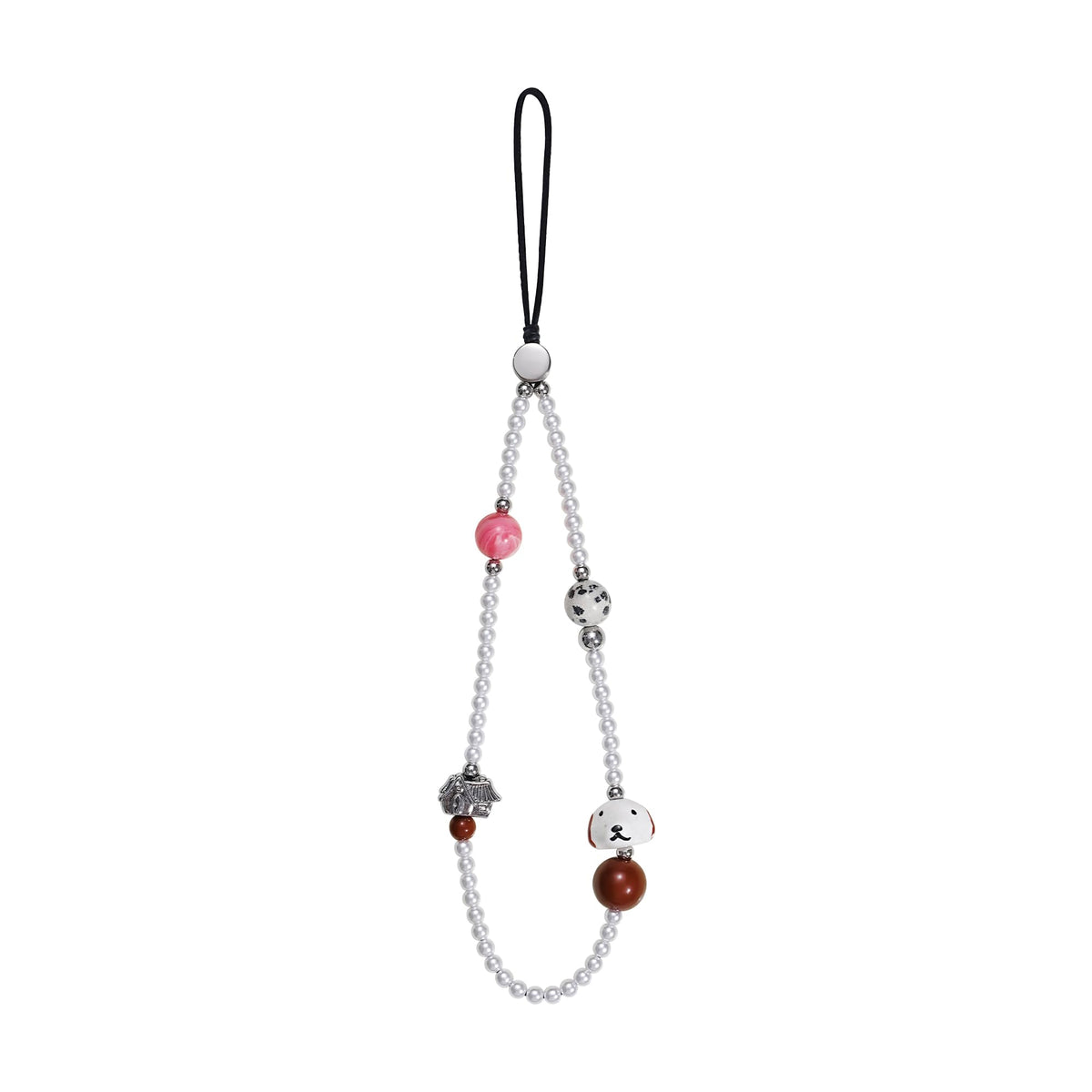2 Pcs Phone Charm Strap Universal Hand Phone Wrist Strap Camera Lanyard Pearl Beaded Cute Chain String Accessories Universal for iPhone 16 Pro Max Samsung Women Girls Phones Bag Keychain Beach Style