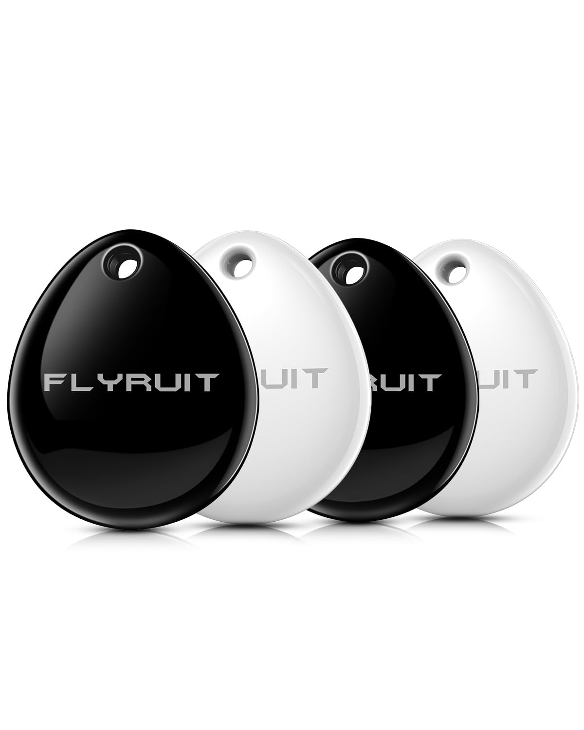 Air Tracker Tags-4 Pack, iOS Only, Apple Find My Certified, Luggage Tracker