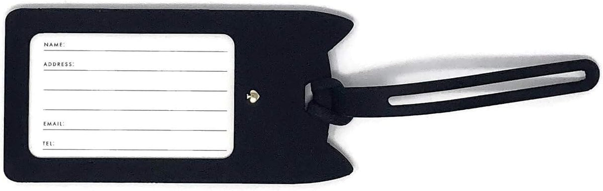 kate spade new york Silicone Luggage Tag, Black Cat