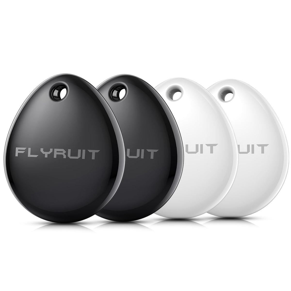 Air Tracker Tags-4 Pack for Apple Find My, iOS Only, Official MFi Certified