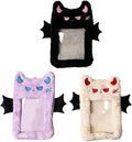 3PC 2D Kpop Plush Card Holder – Tri-Color Polyester Fiber Multi-Color Card Storage Accessory