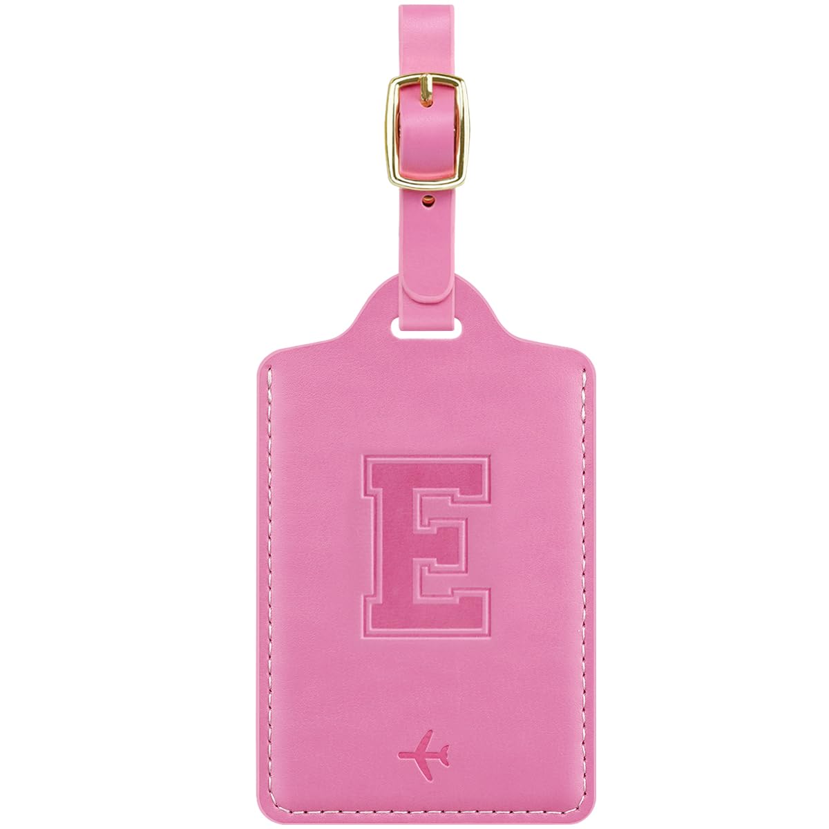 Luggage Tags for Suitcase Personalized Initial Leather Bag Tags