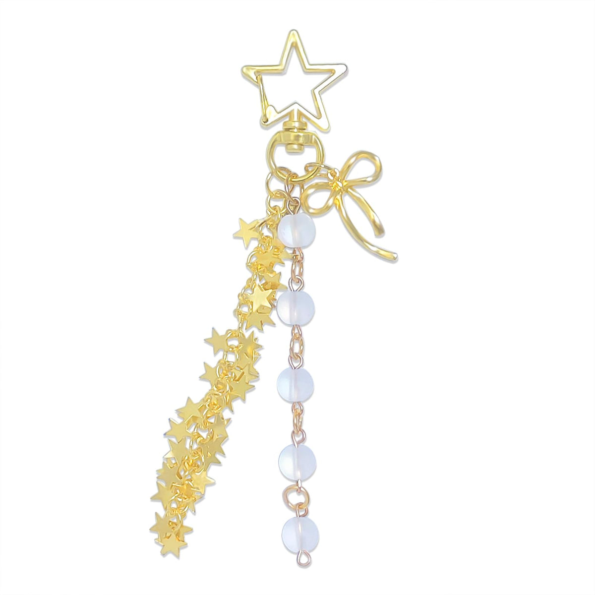 cioatu Y2K Aesthetic Keychains for Women Cute Flowers Star Cake Jellyfish Keychins Charms Kawaii Bag Purse Decor