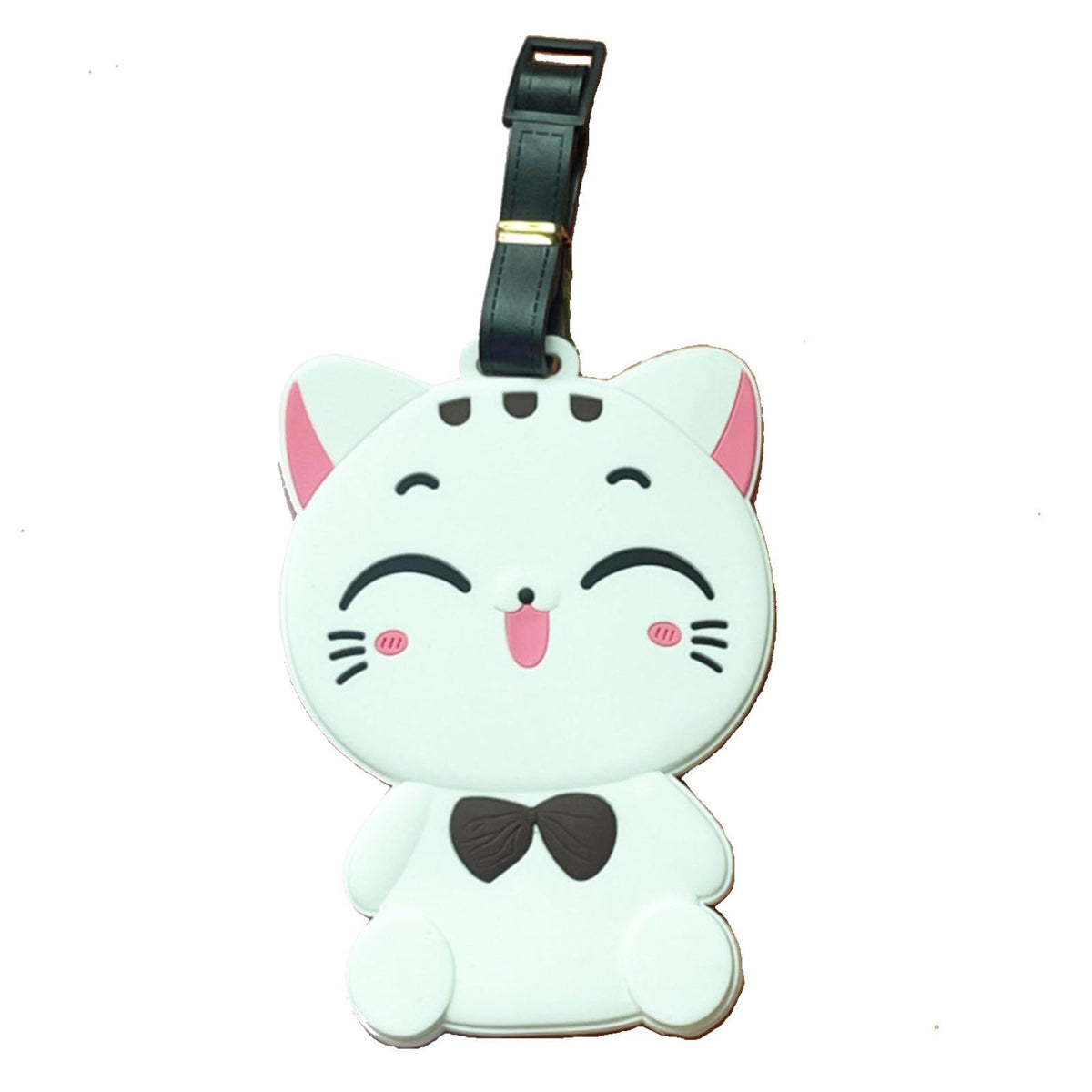 Tapp C. Travel Luggage Name Tag - Happy Face Flower
