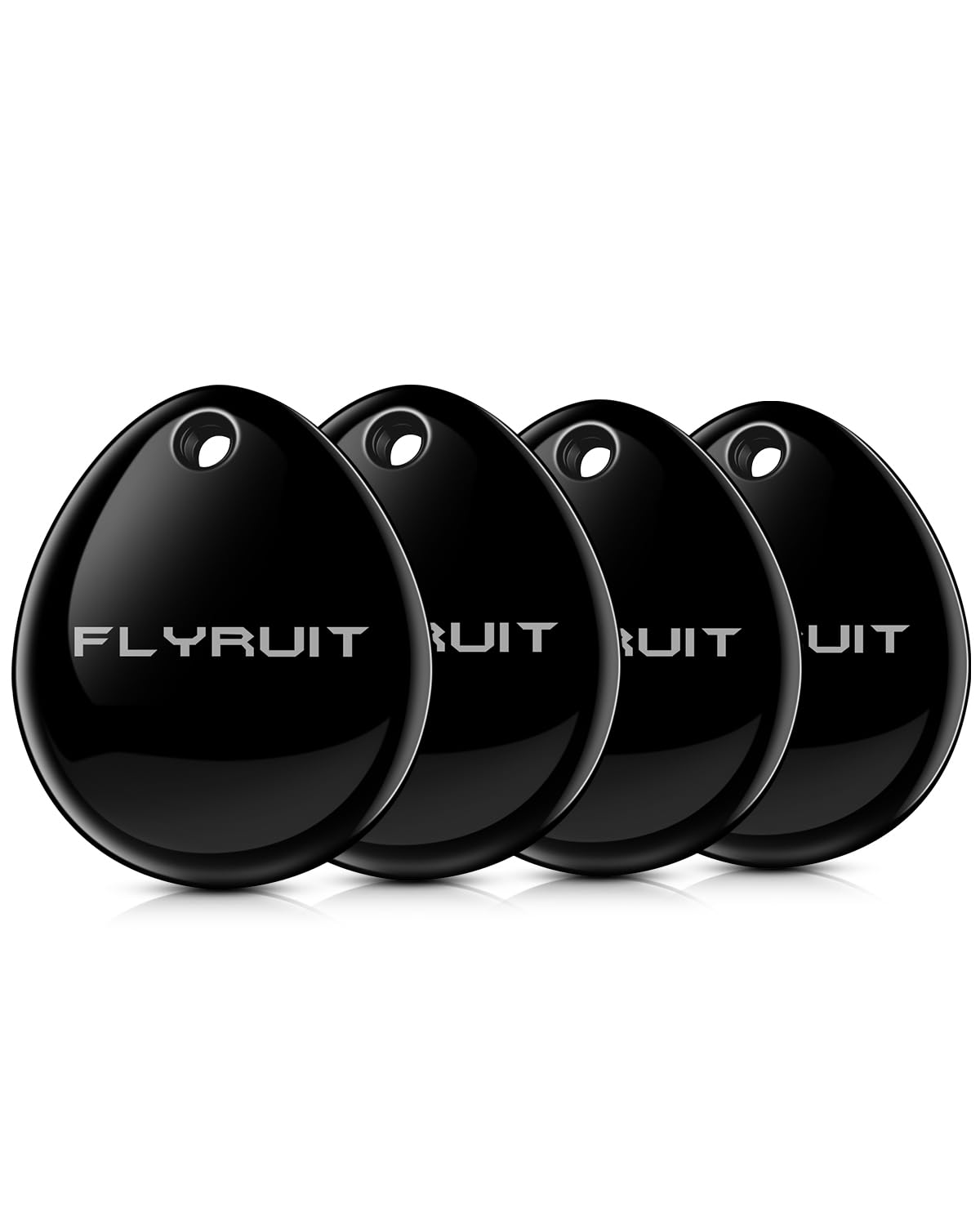 Air Tracker Tags-4 Pack, iOS Only, Apple Find My Certified, Luggage Tracker