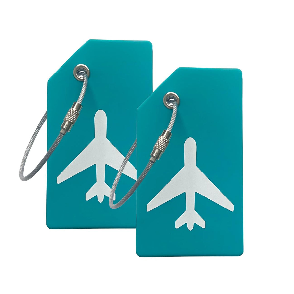 Silicone Luggage Tag with Name ID Card Perfect to Quickly Spot Luggage Suitcase