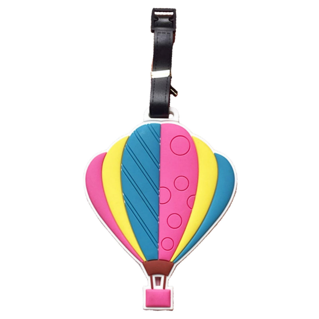 Tapp C. Travel Luggage Name Tag - Happy Face Flower