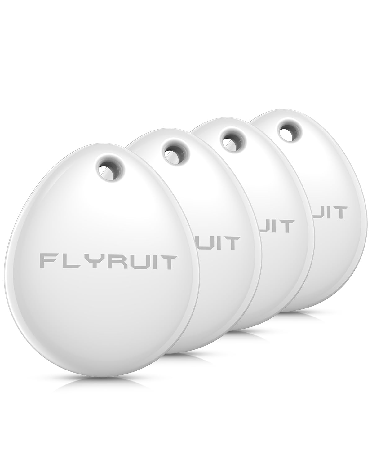 Air Tracker Tags-4 Pack, iOS Only, Apple Find My Certified, Luggage Tracker