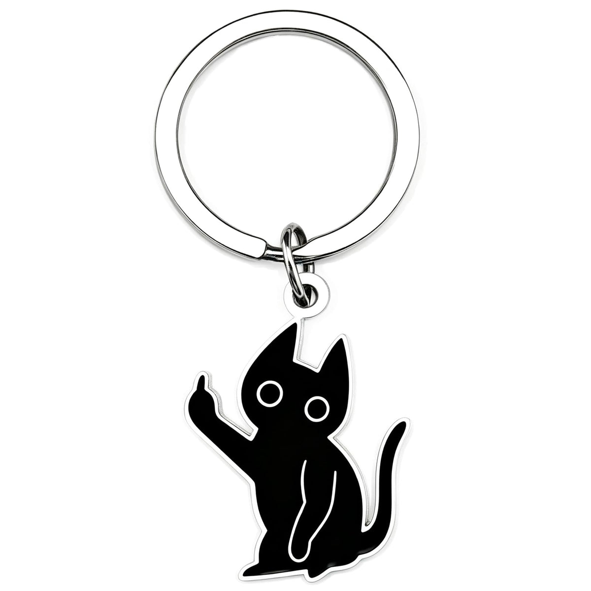 Cute Cat Keychain Halloween Christmas Stocking Stuffers for Women Adults Teens Boys Girls Cat Lover Gift Ideas