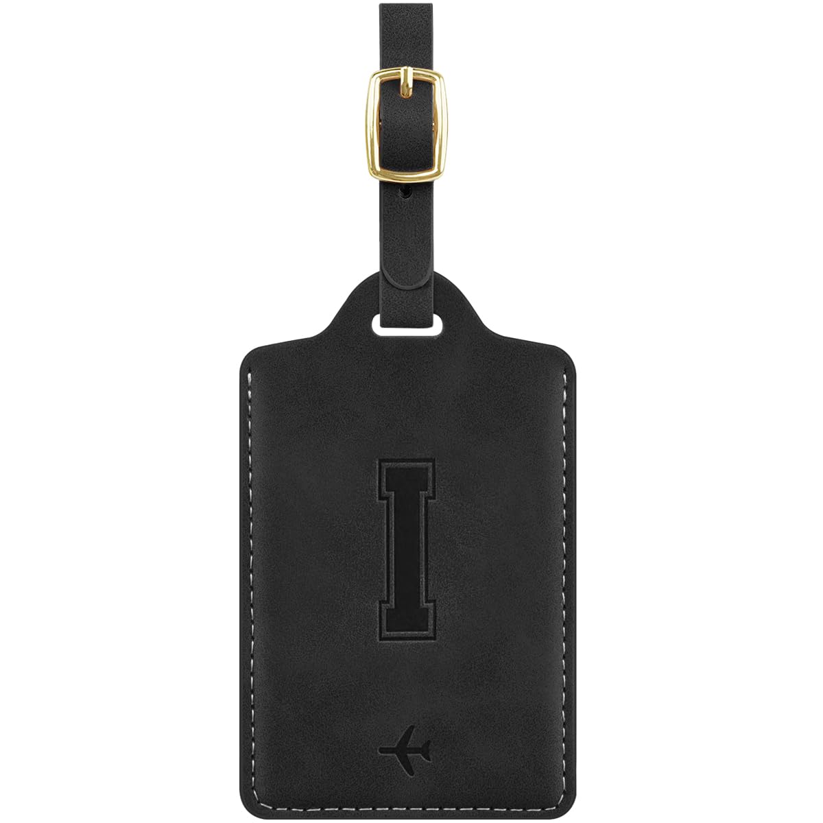 Luggage Tags for Suitcase Personalized Initial Leather Bag Tags