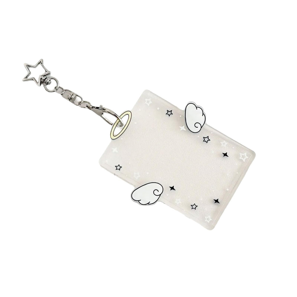 Photocard Holder Korean Popular Photo Card Holder Keychain Identity Card Holder Pendant Keychain Student Card Sleeve