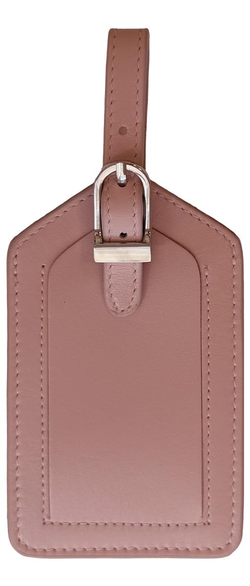 Emerald Green Genuine Top Grain Leather Luggage Tag
