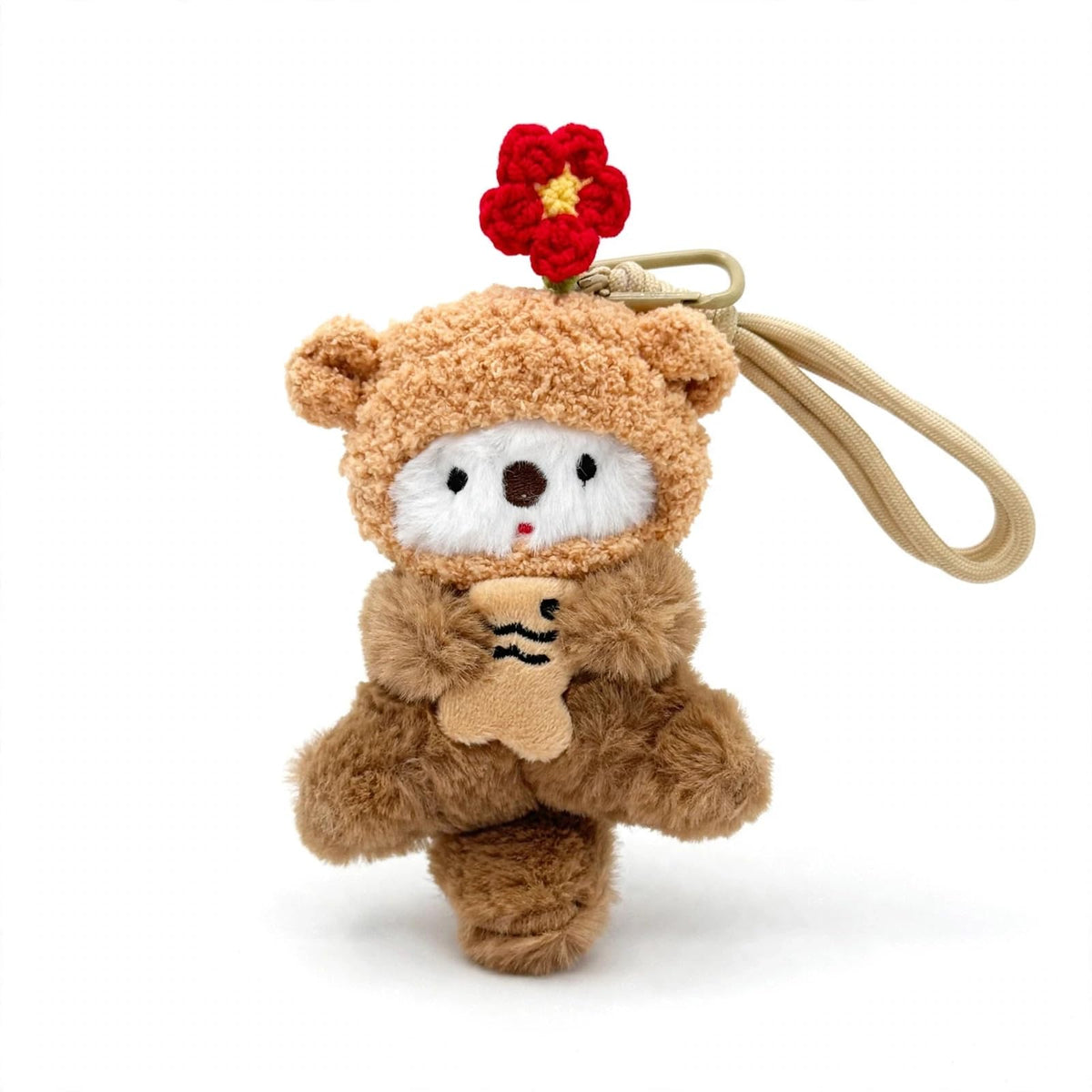 Otter Keychain Charm & Bag Charm - Cute Keychain Ring for Bags Backpacks Otter stuff - for Animal Lovers