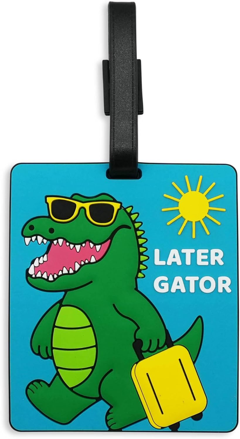 Funny Luggage Tag – Hilarious Travel ID Tag with Sarcastic Saying – Durable & Easy to Spot Suitcase Tag for Men, Women, Frequent Flyers, or Gag Gift for Travelers - Nacho Bag