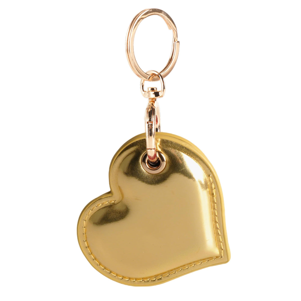 BORKUANA PU Leather Keychain Holder Protective Case Compatible with AirTag