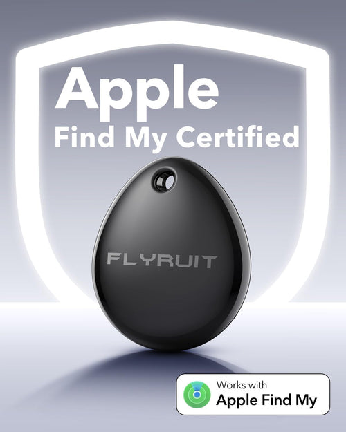 Air Tracker Tags-4 Pack for Apple Find My, iOS Only, Official MFi Certified