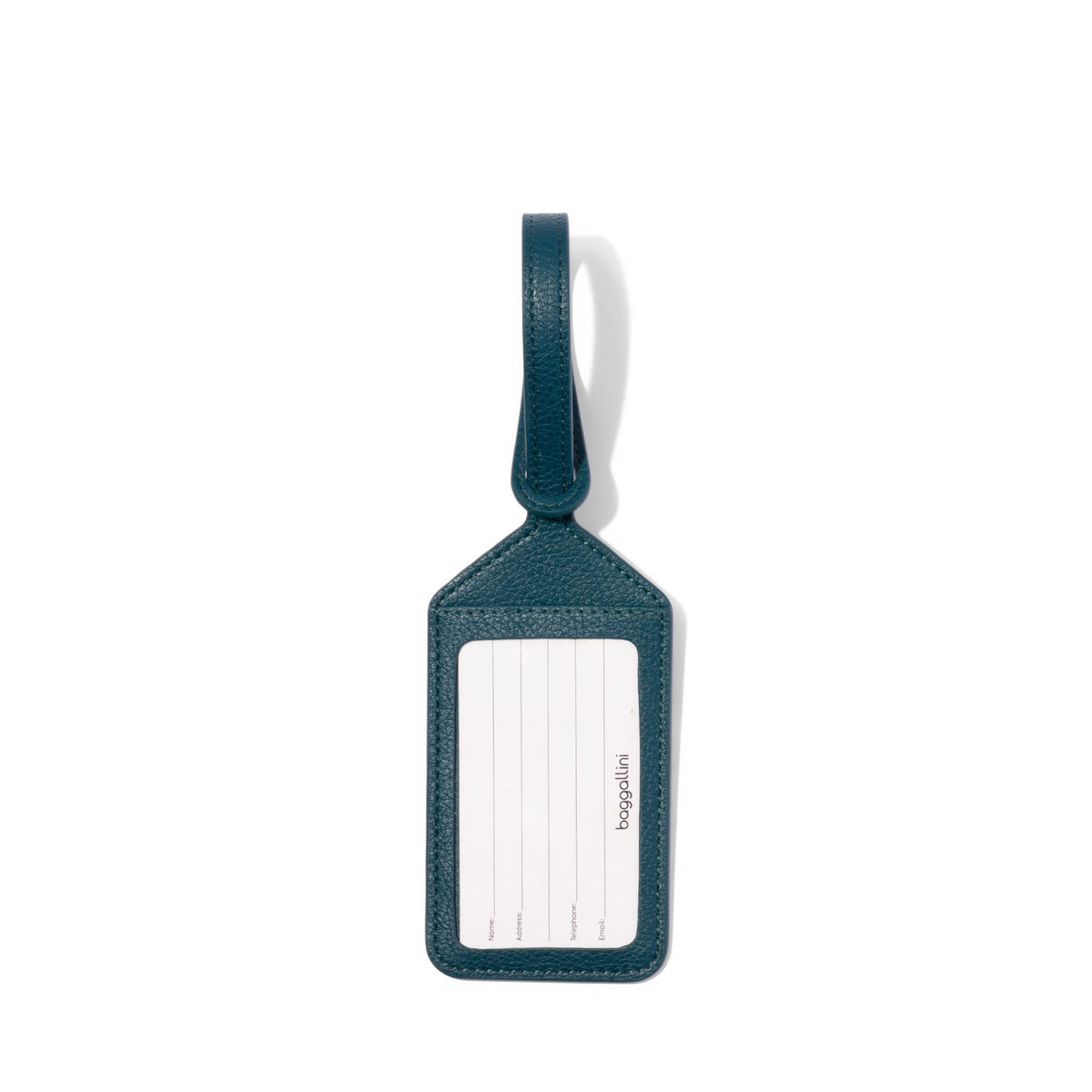 Baggallini Luggage Tag - 2.5"x4" Lightweight Travel Essential Suitcase Tag