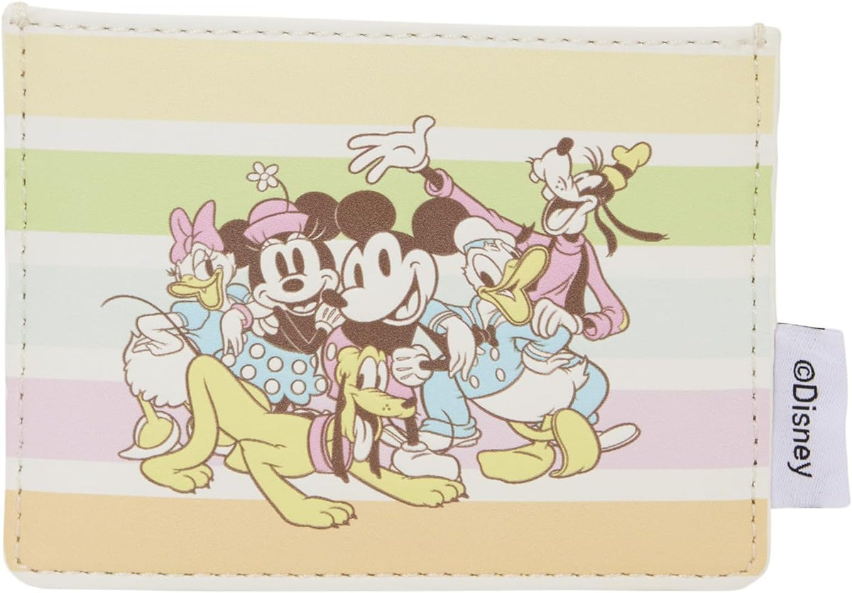 Disney Mickey & Friends Rainbow Stripes Card Holder