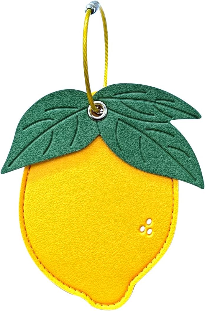 Luggage Tags for Suitcases, Faux Leather Cute Travel Suitcases Tag