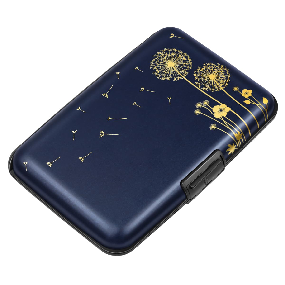 Coco Rossi Credit Card Holder RFID Aluminum Small Mini Wallet Women