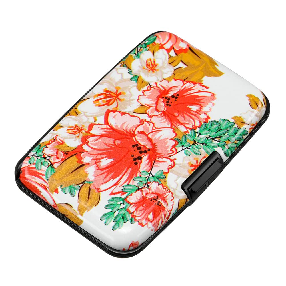ELFISH RFID Aluminum Wallet Credit Card Protector Case Holder for Men Women