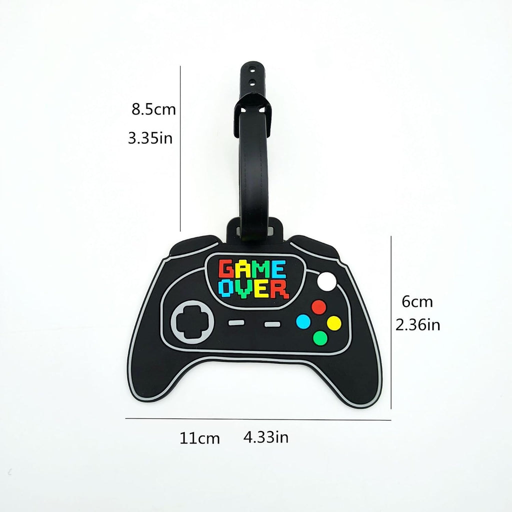 Retro Game Controller Silicone Luggage Tag