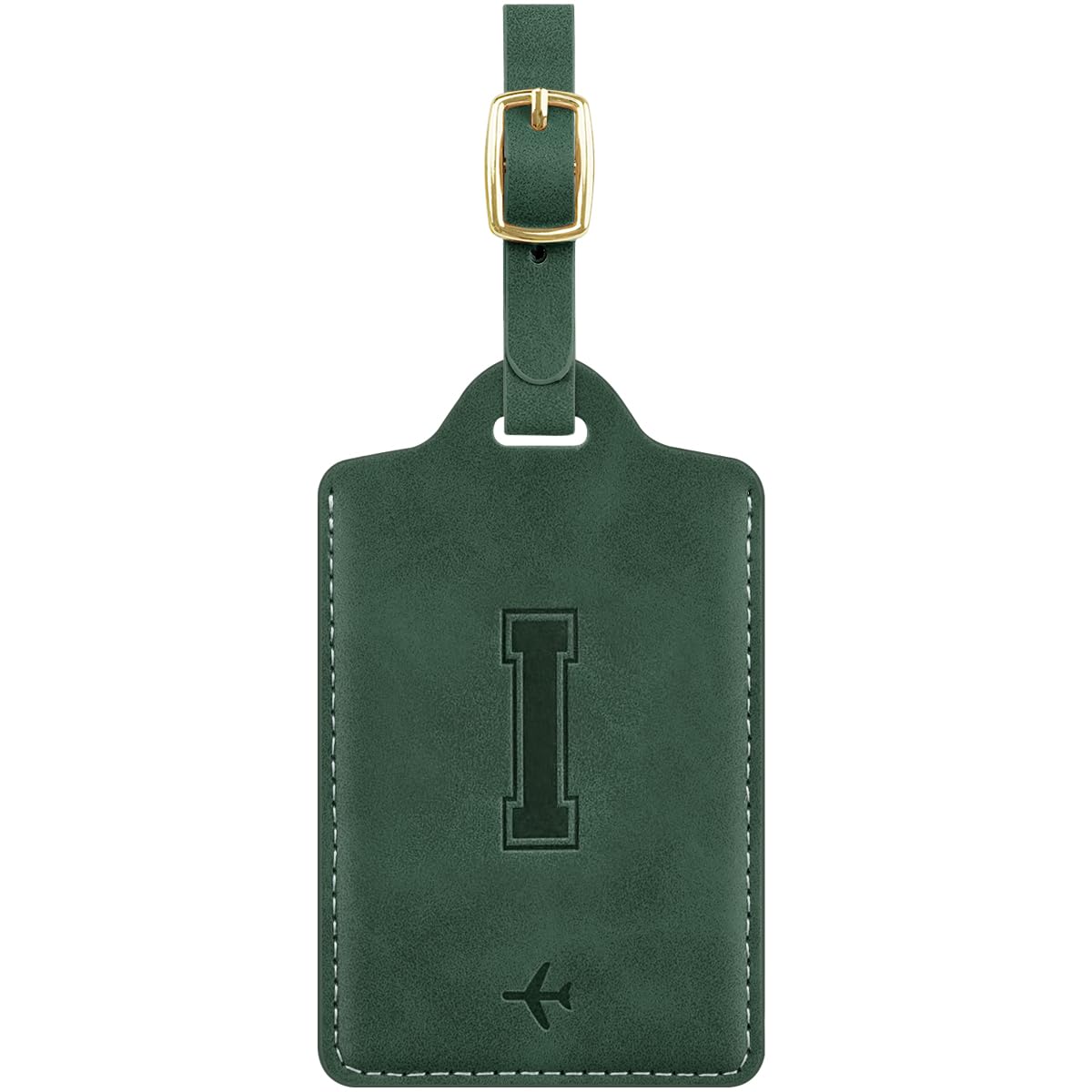 Luggage Tags for Suitcase Personalized Initial Leather Bag Tags