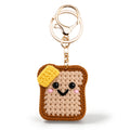 igvean Toast Keychain Heart Keychain Good Luck Gifts Sunflower Gifts