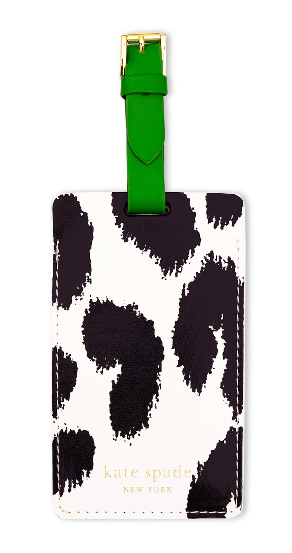 kate spade new york Leatherette Luggage Tag, Enchanted Stripe