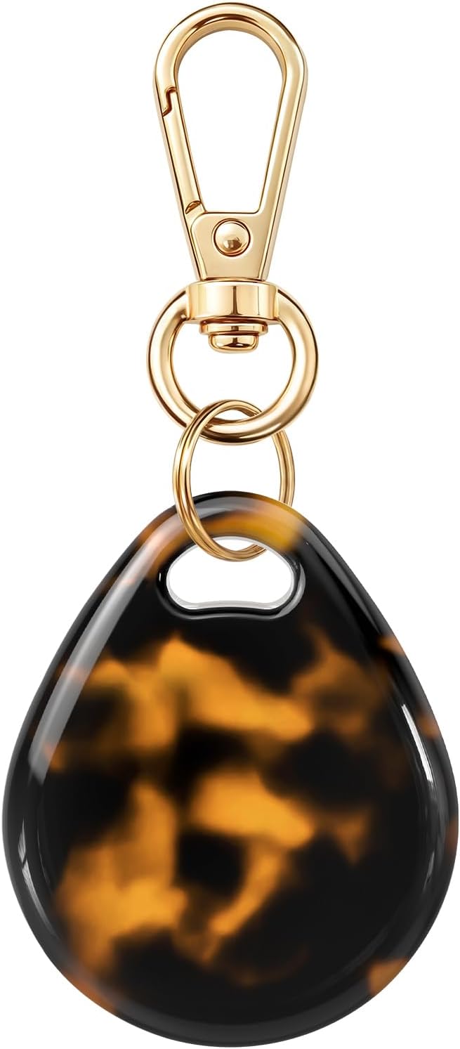 Case for AirTag Holder 2nd & 1st Gen,Tortoiseshell