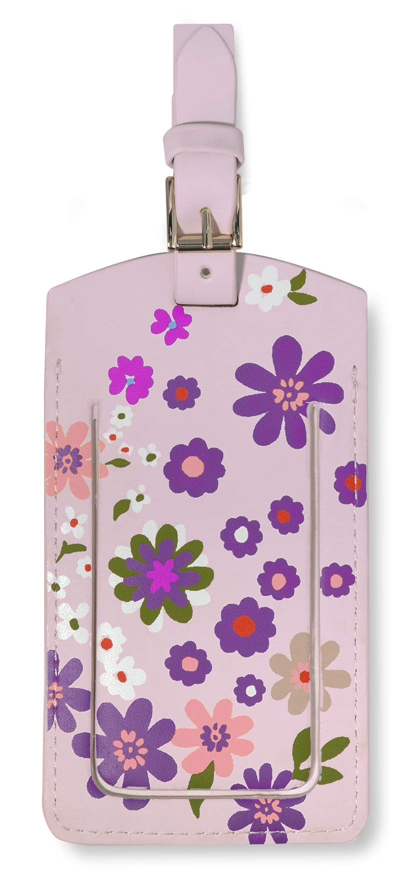 kate spade new york Leatherette Luggage Tag, Enchanted Stripe
