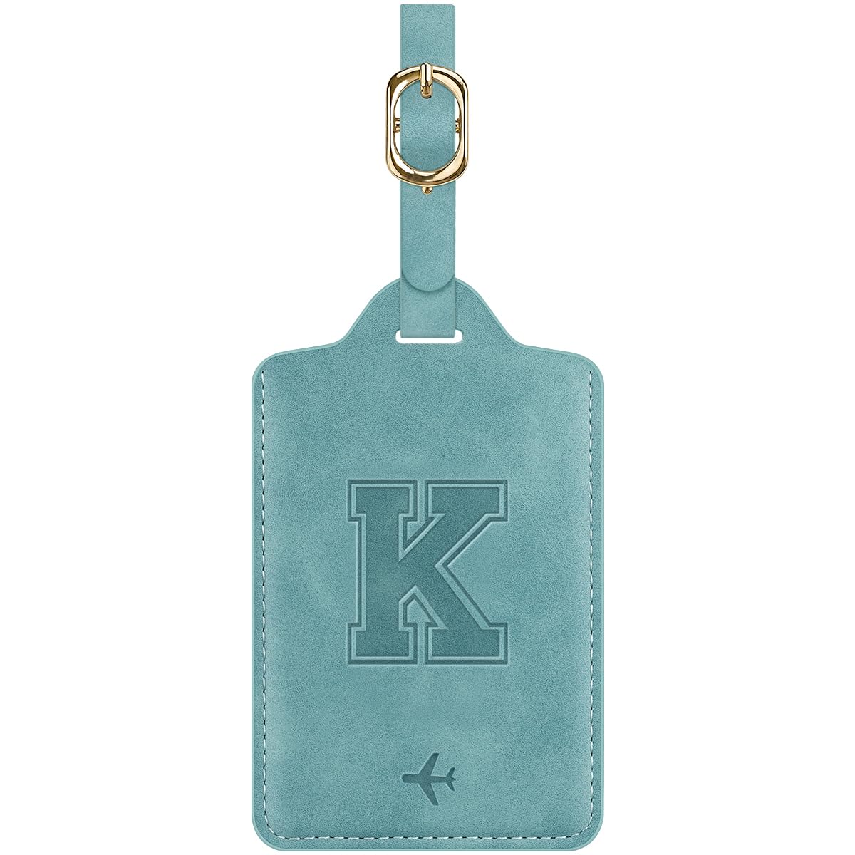 Luggage Tags for Suitcase Personalized Initial Leather Bag Tags