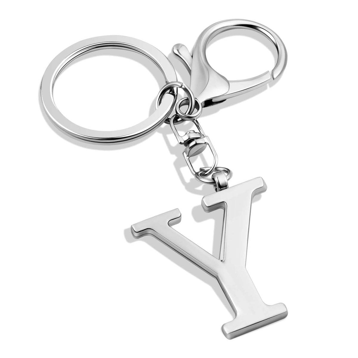 LAXPICOL Initial Letter A-Z Keychain For Women,Bag Purse Backpack Charm