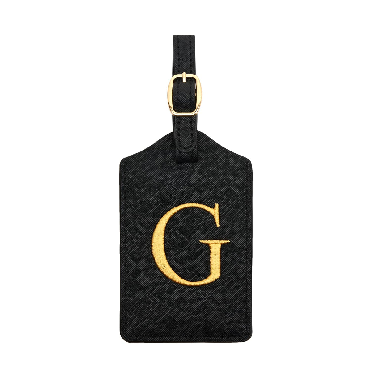 Luggage Tag PU Leather for Suitcase Baggage Handbag Travel Bag Label Suitcase Tag Suitcase Label Tag w. Name Card & Privacy Cover (E)