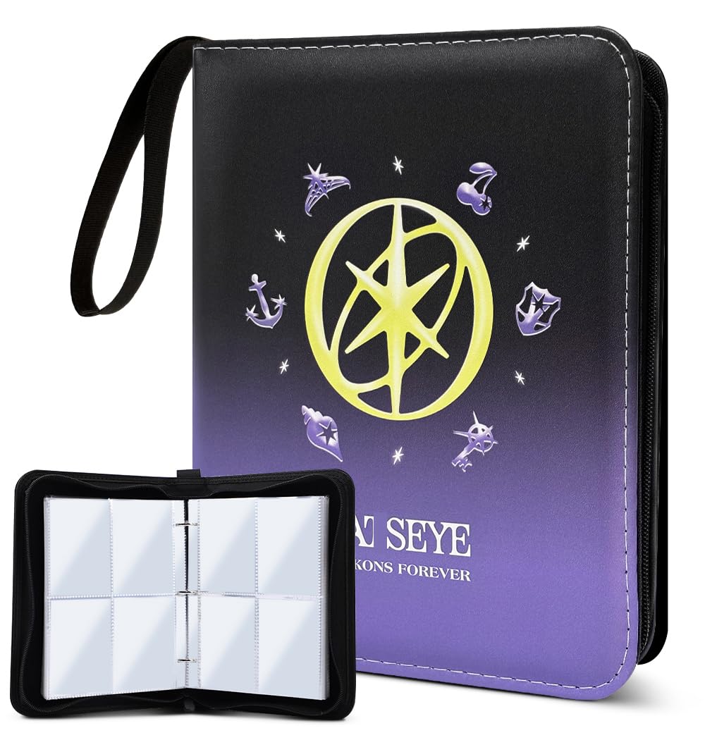 Cute Photocard Binder Cartoon 400 Pockets Photocard Holder Book with Sleeves Photo Album for Lomo Cards