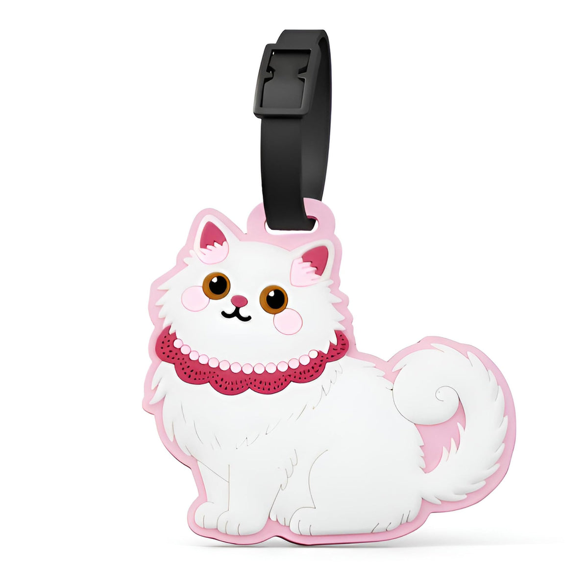 Luggage Tags for Suitcases, British Shorthair Cat Carry-On Silicone ID Tag