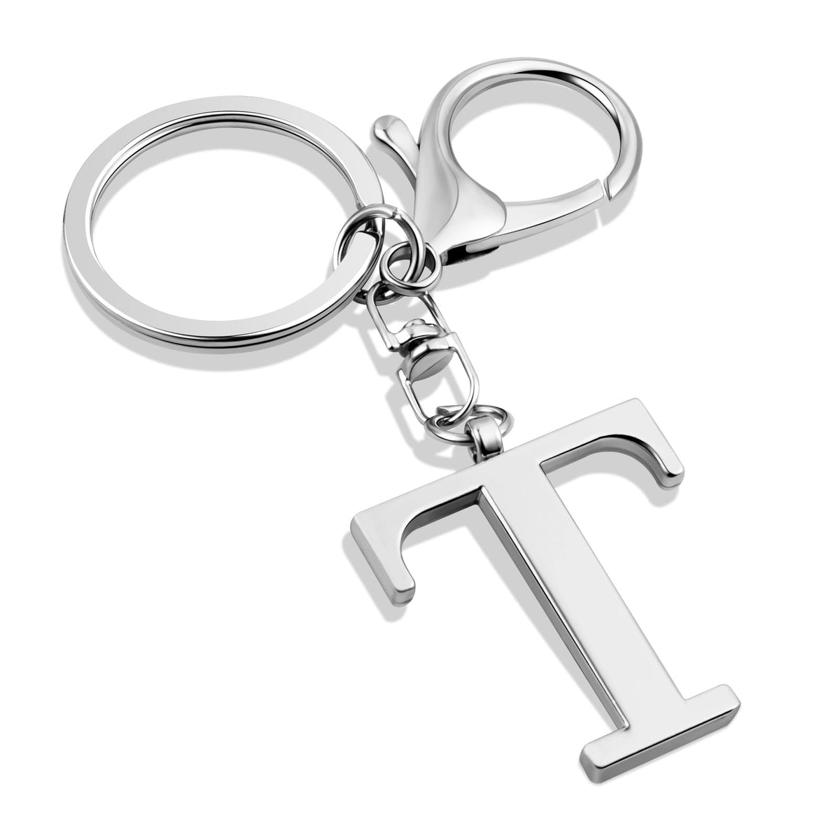 LAXPICOL Initial Letter A-Z Keychain For Women,Bag Purse Backpack Charm
