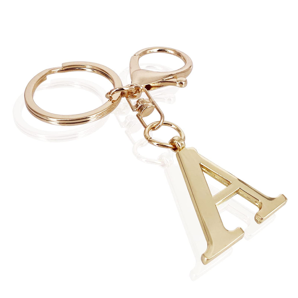 LAXPICOL Initial Letter A-Z Keychain For Women,Bag Purse Backpack Charm