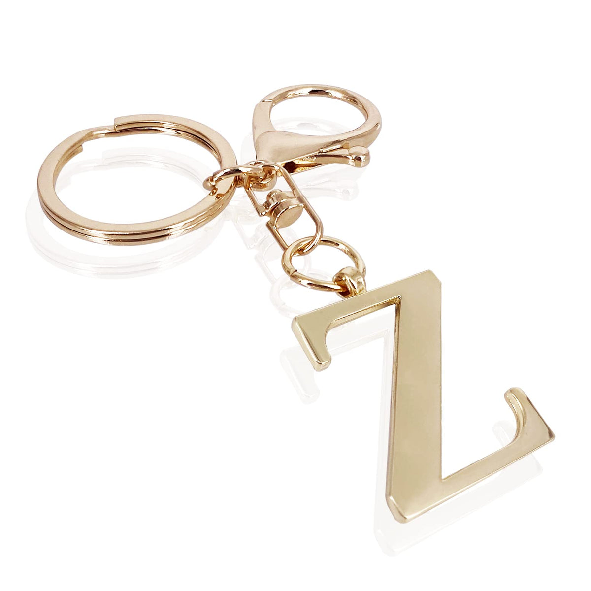 LAXPICOL Initial Letter A-Z Keychain For Women,Bag Purse Backpack Charm