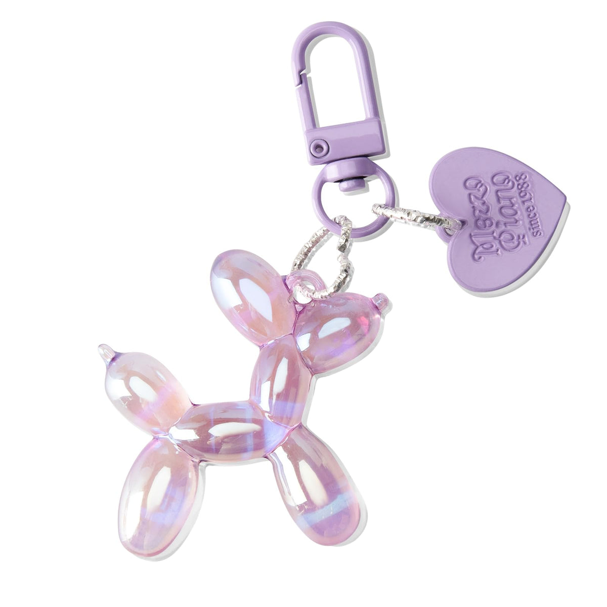 Jelly Balloon Dog Keychains for Women Key Chain for Handbag Purse Car keys Accessories for Car Keys,2inch