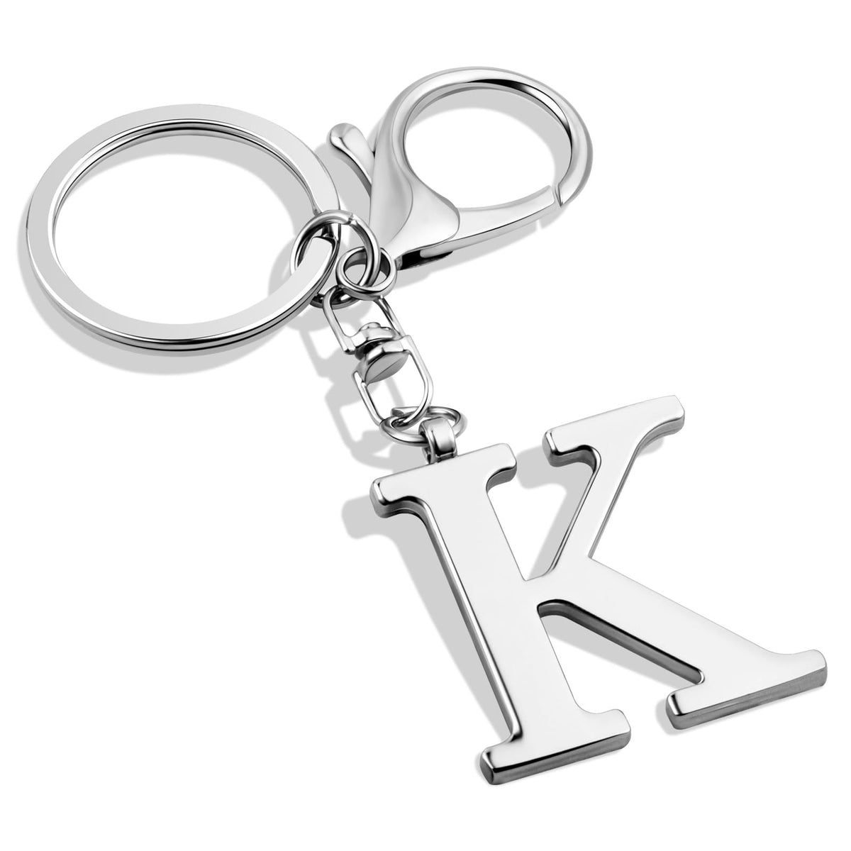 LAXPICOL Initial Letter A-Z Keychain For Women,Bag Purse Backpack Charm
