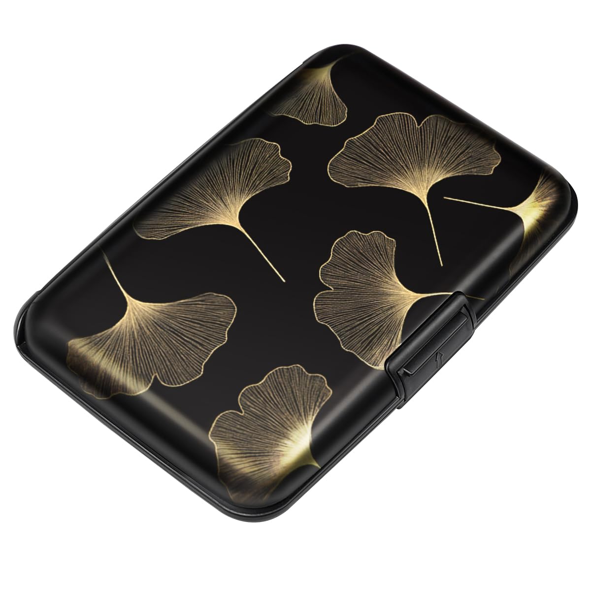 Coco Rossi Credit Card Holder RFID Aluminum Small Mini Wallet Women