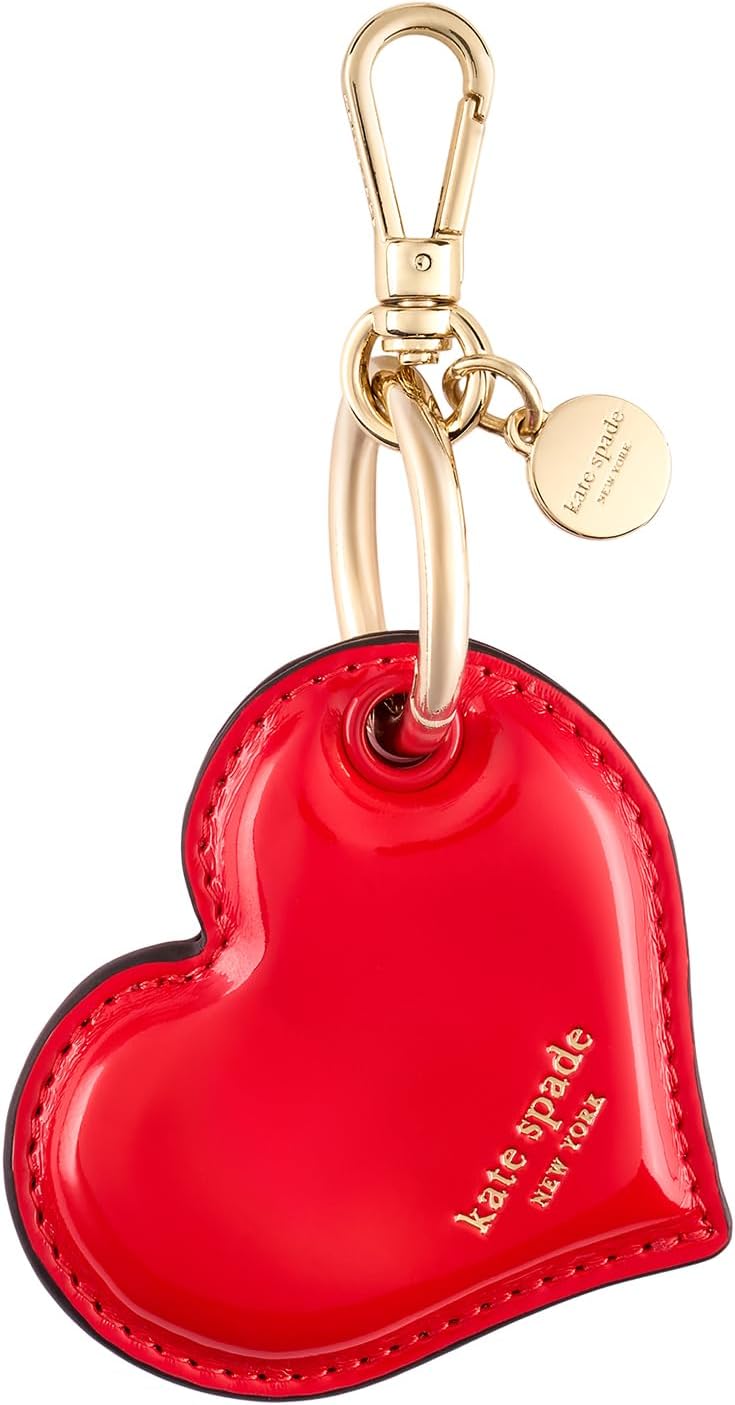 kate spade new york AirTag Charm Keychain - Heart-Shaped AirTag Holder